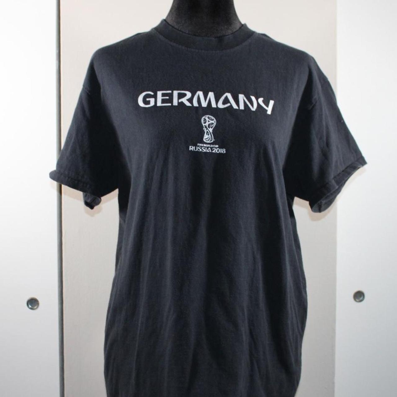 Black 2018 FIFA Russia World Cup Shirt