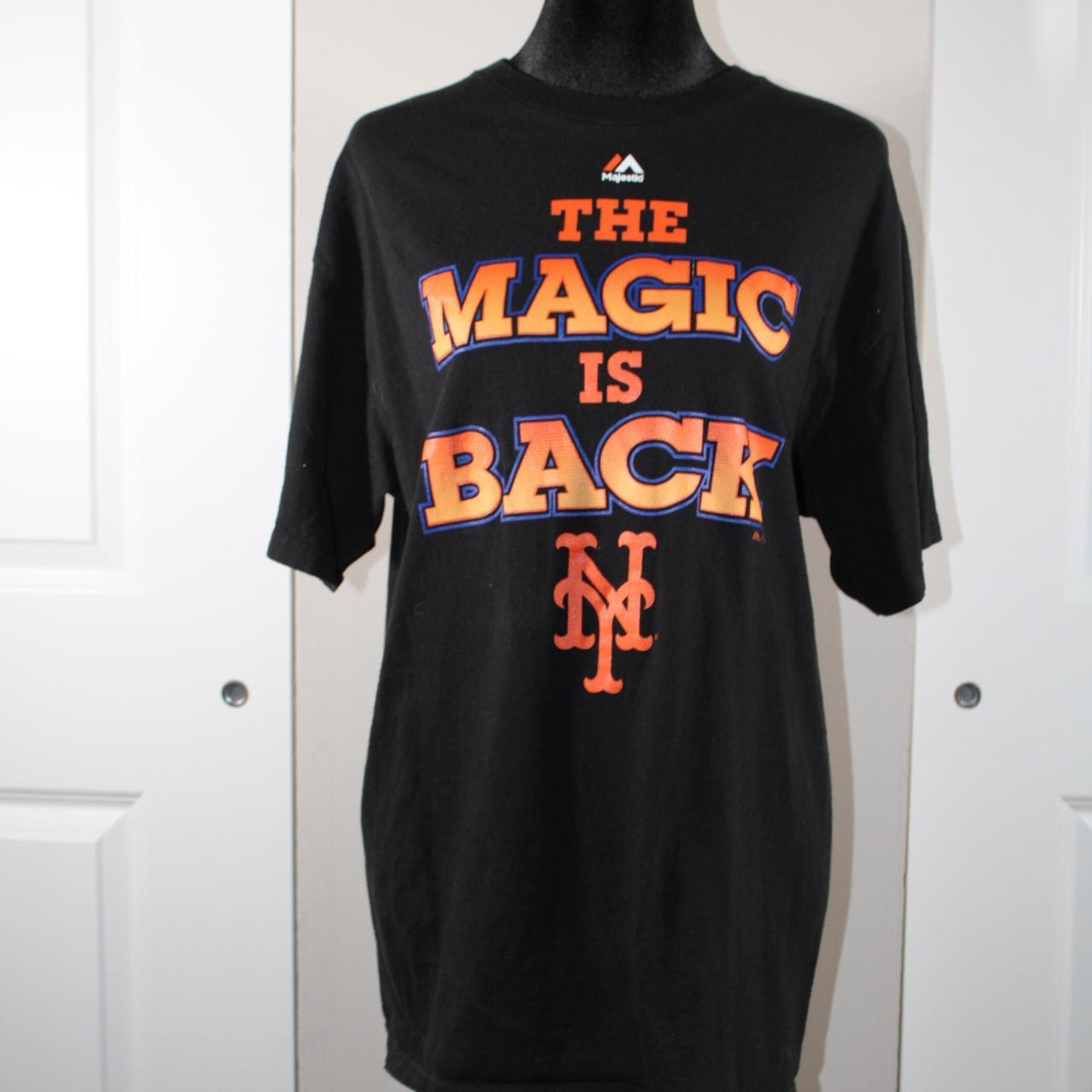 NEW YORK METS MLB MAJESTIC SHIRT L