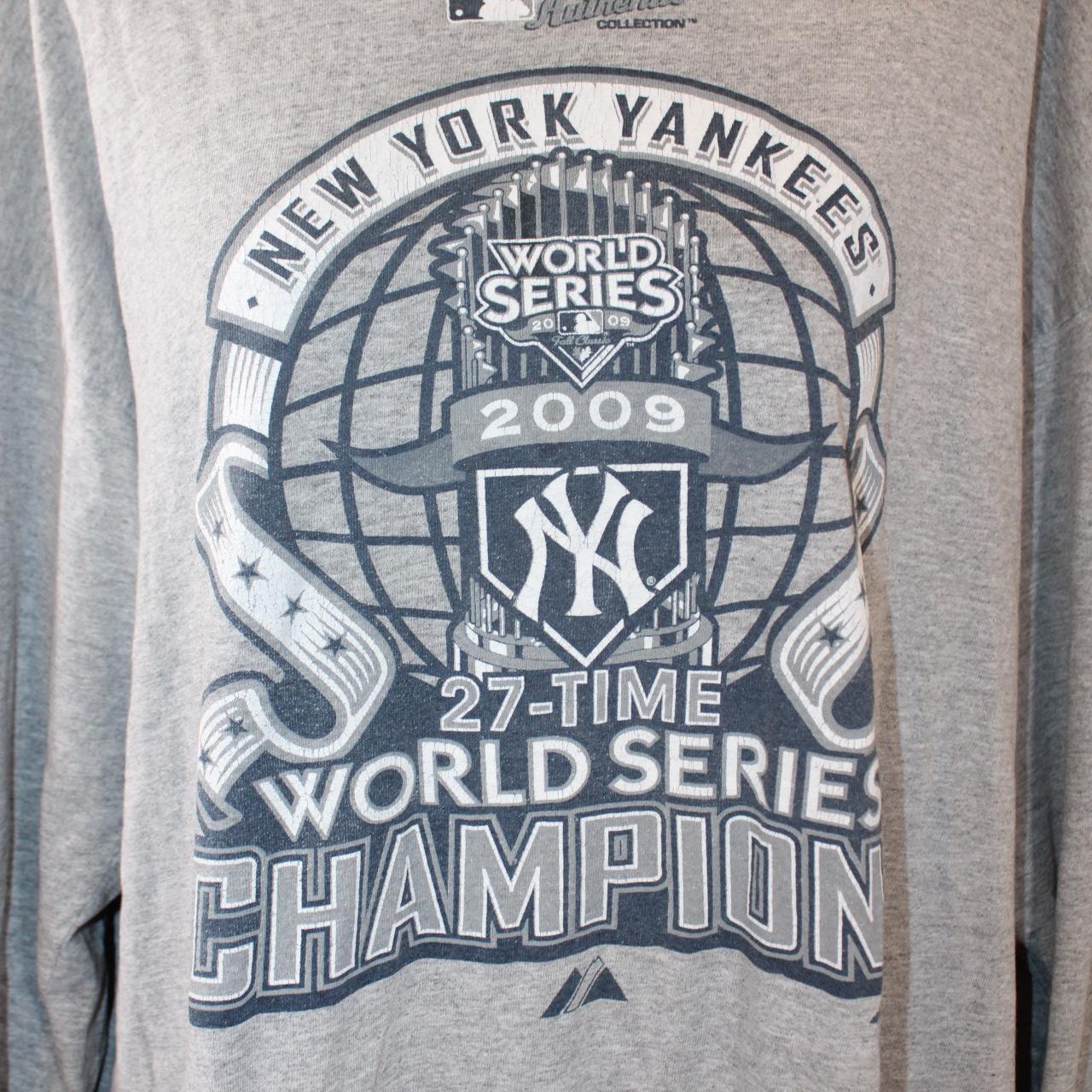 Vintage New York Yankees 27 World Series Crewneck - Depop