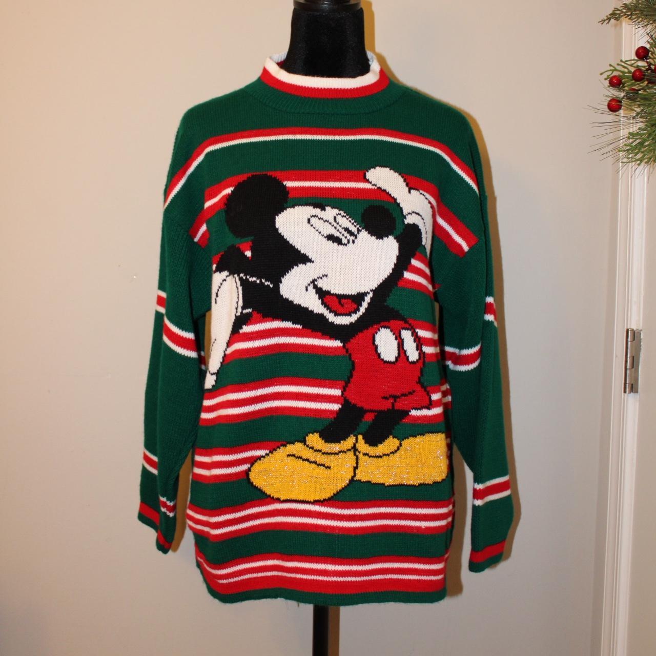 Mickey mouse store sweater mens