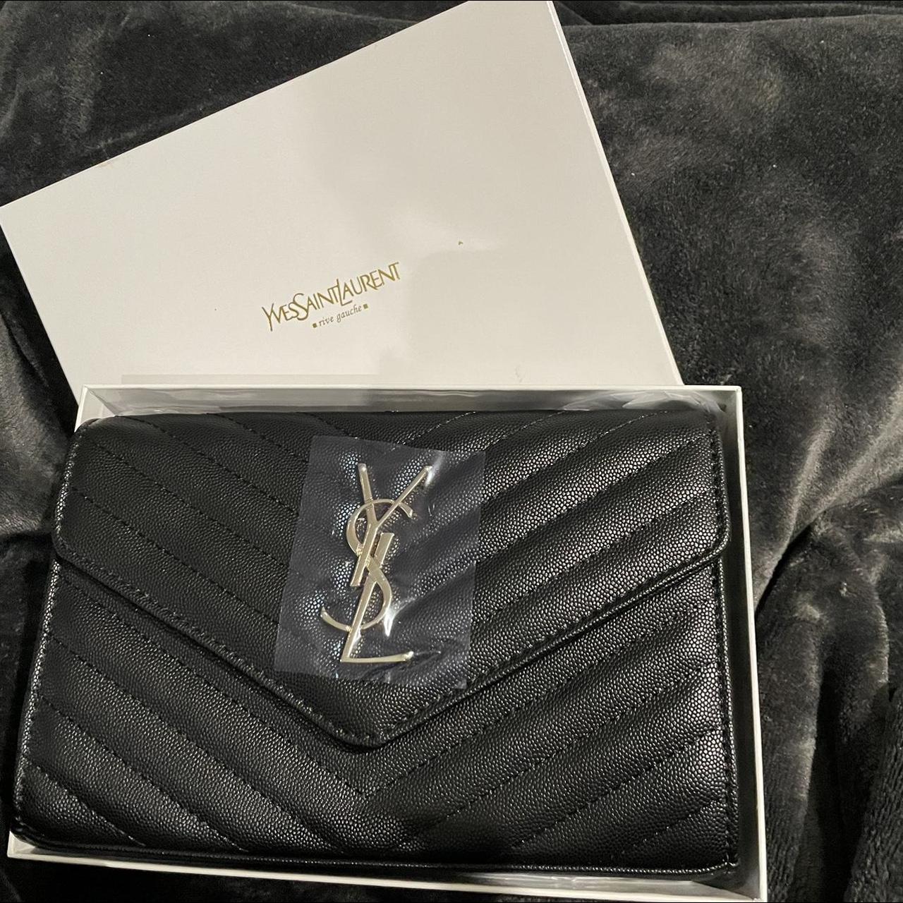 YSL Saint Laurent Kate Medium bag with gold - Depop