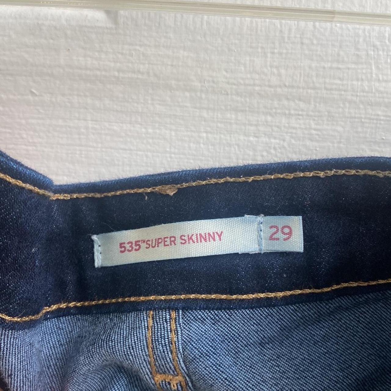 Levi's 535 super skinny sale