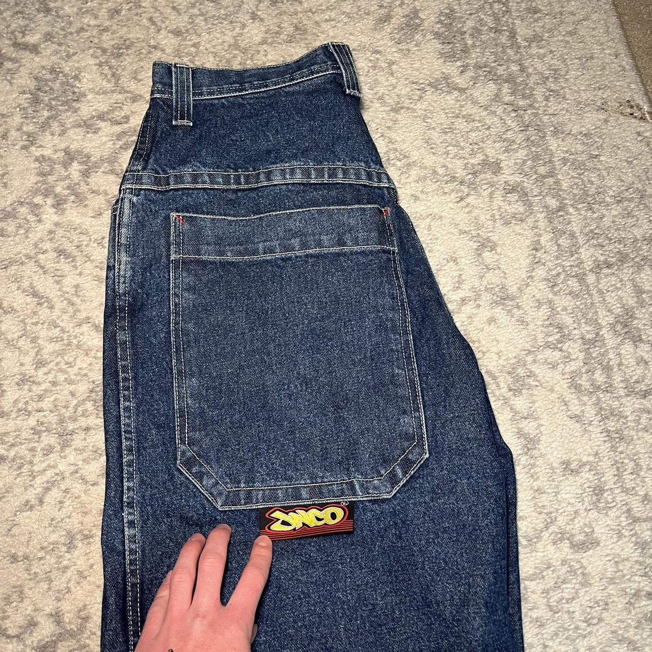 S Jnco Jorts Insane Embroidery Nice Baggy Depop