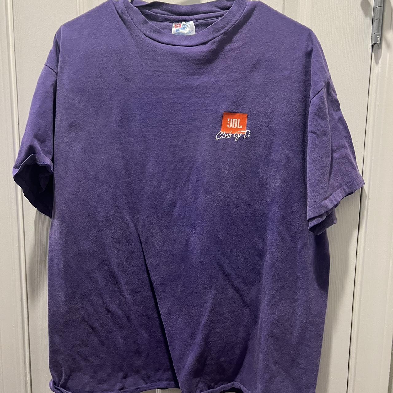 Hanes Men's Purple T-shirt | Depop