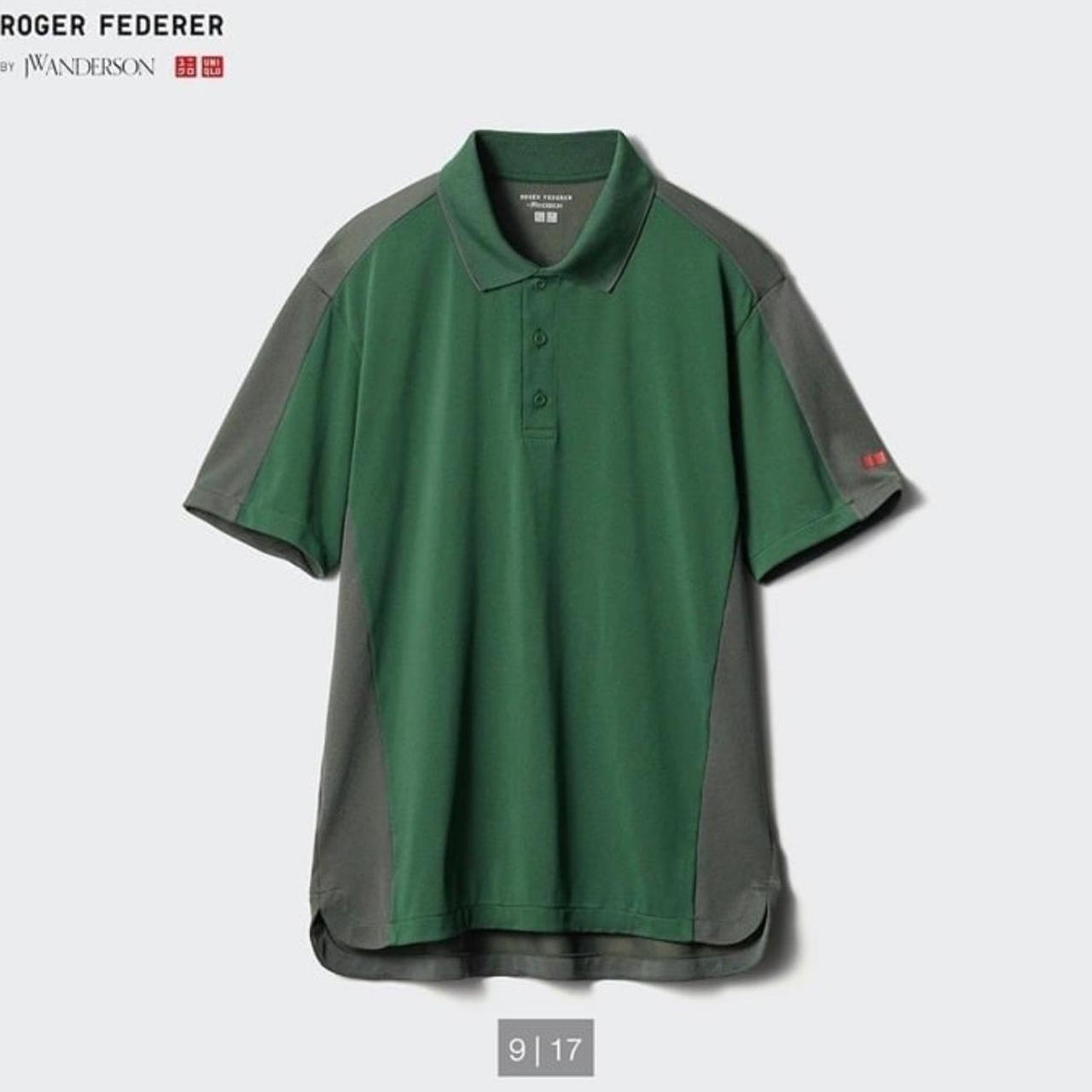 UNIQLO x ROGER FEDERER by JW ANDERSON Green Gray. Depop