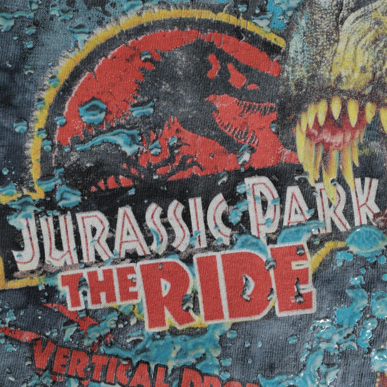 Universal Studios Jurassic Park the Ride Tee... - Depop