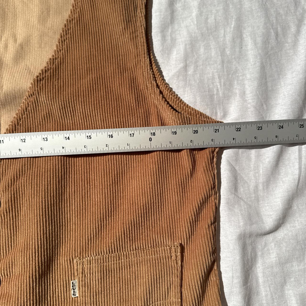 Levi's Men's Vest - Brown/Tan - L – Vintage Levi’… - image 2
