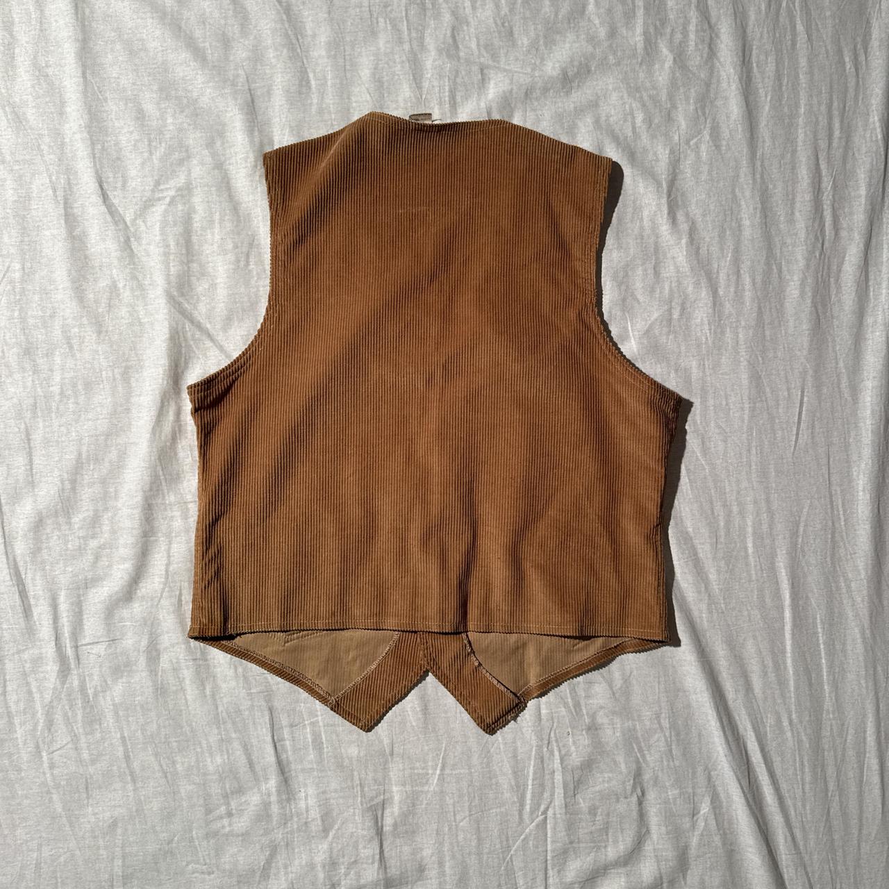 Levi's Men's Vest - Brown/Tan - L – Vintage Levi’… - image 5