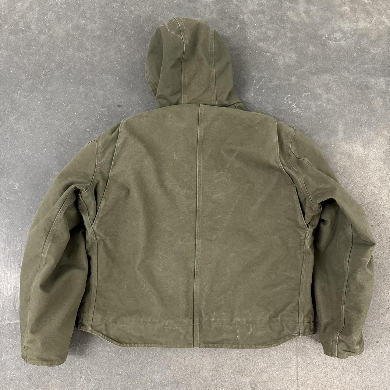 Moss Green Carhartt Detroit Jacket Size XXL. (Fits... - Depop