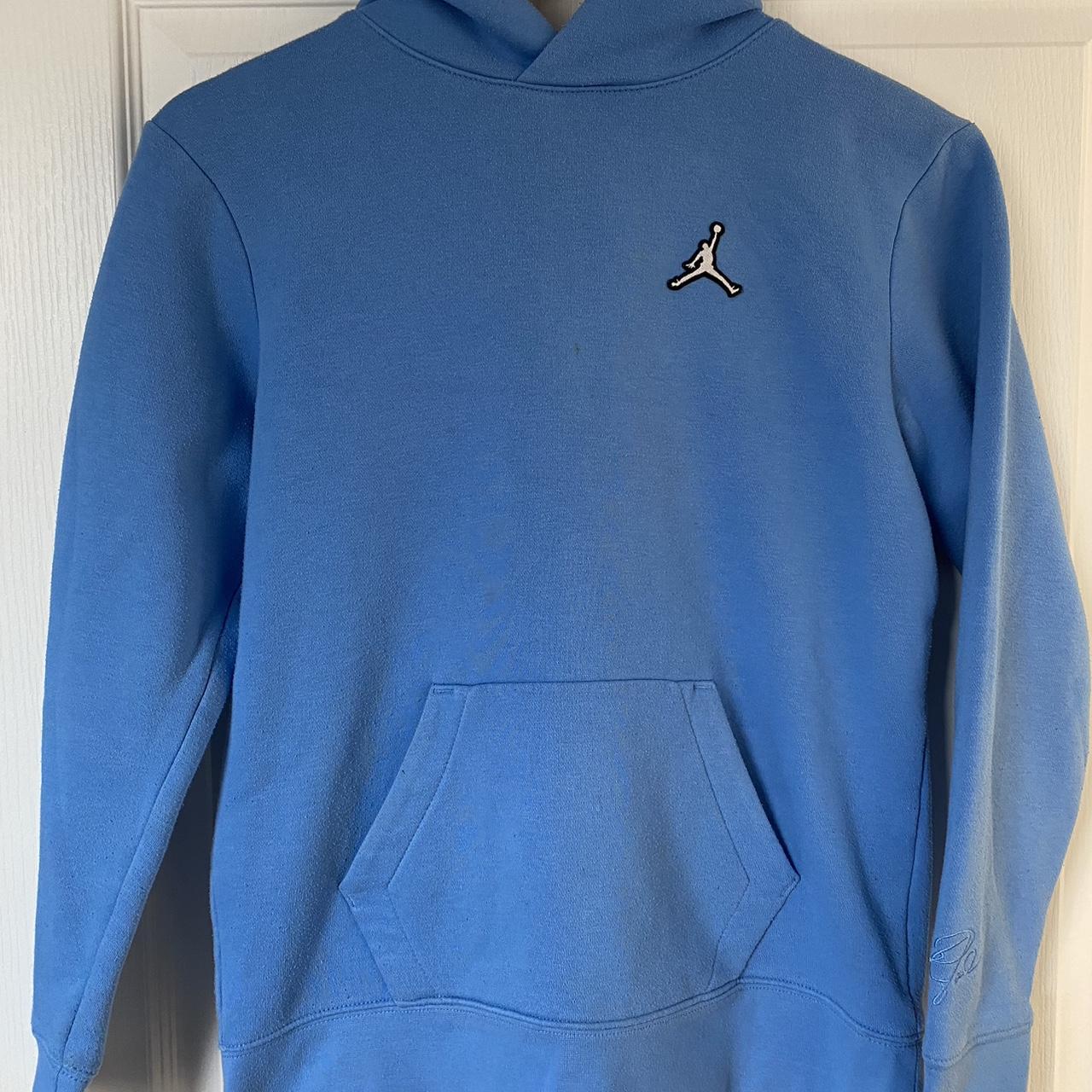 mens blue jordan hoodie