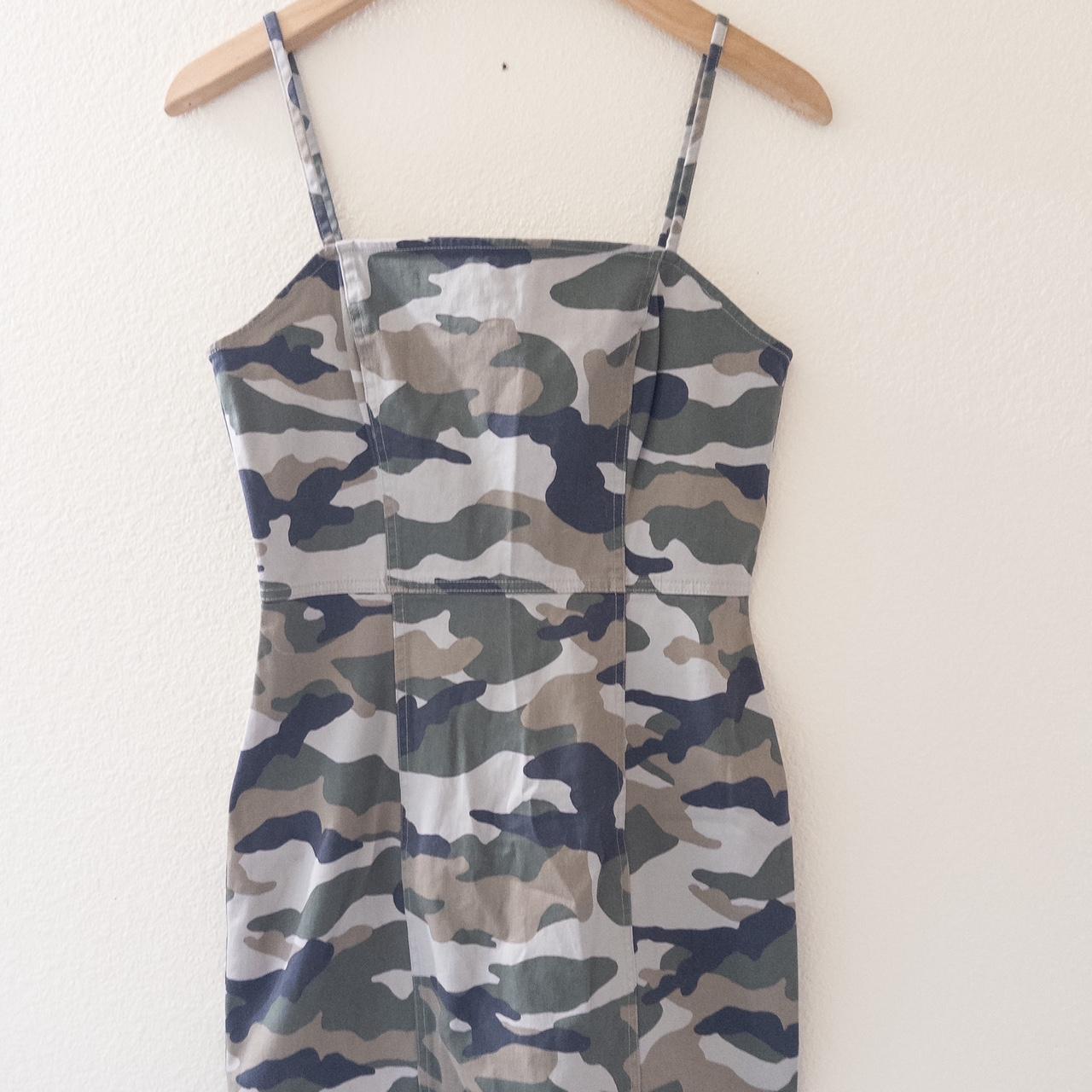 Camo store dress h&m