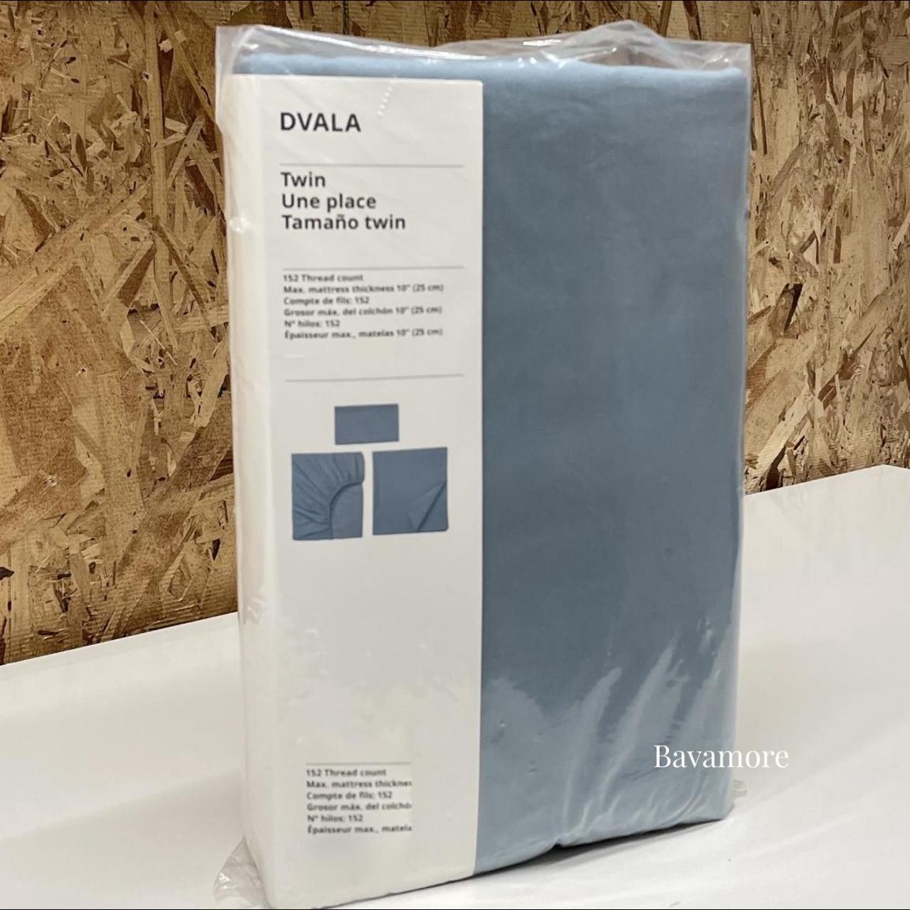 DVALA Sheet set, white, Queen - IKEA