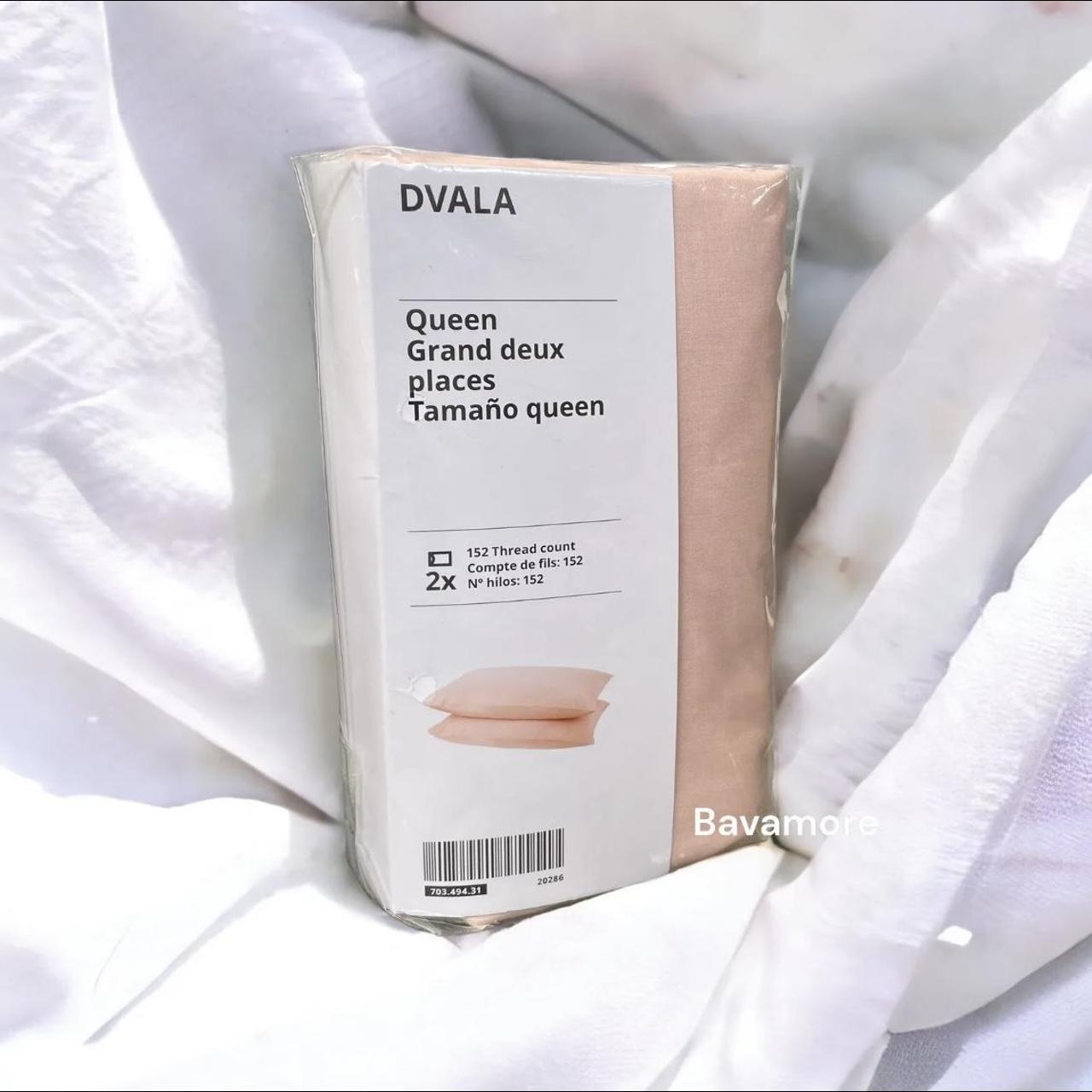 DVALA Pillowcase, white, Queen - IKEA