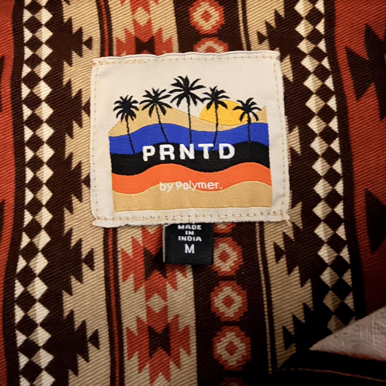 Women's Jacket - Multi/Red - M – Aztec patterned … - image 2