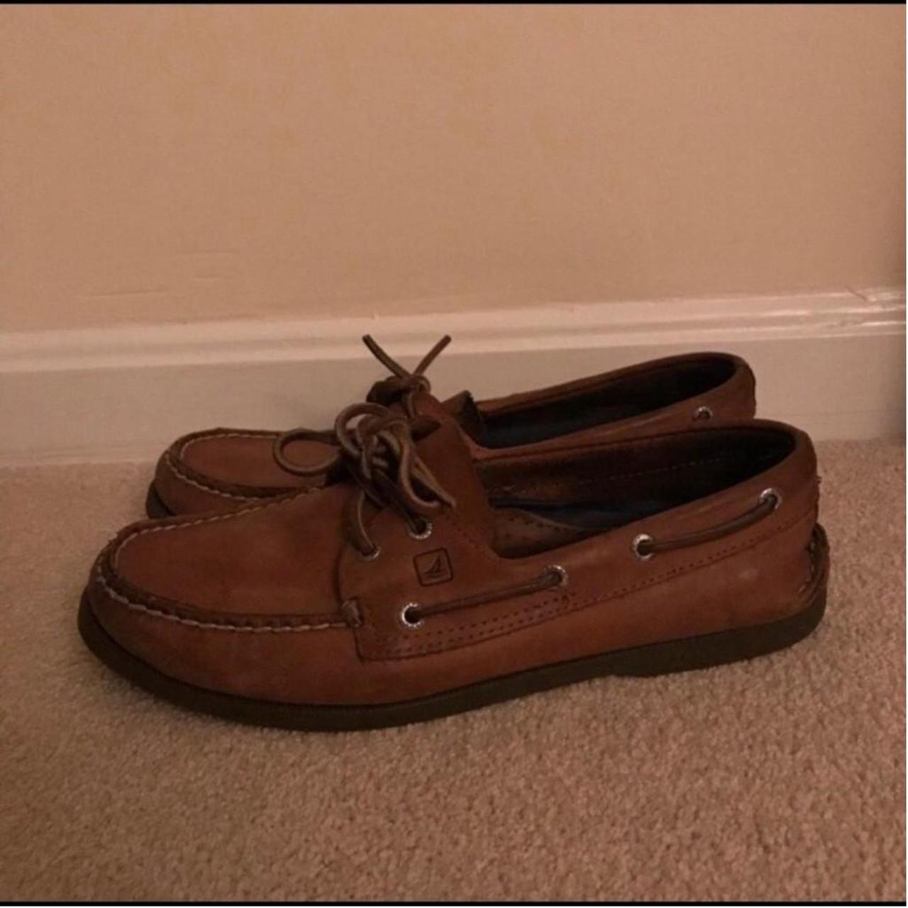 9.5 Original Men’s Sperry Top Sider boat shoes. Good... Depop