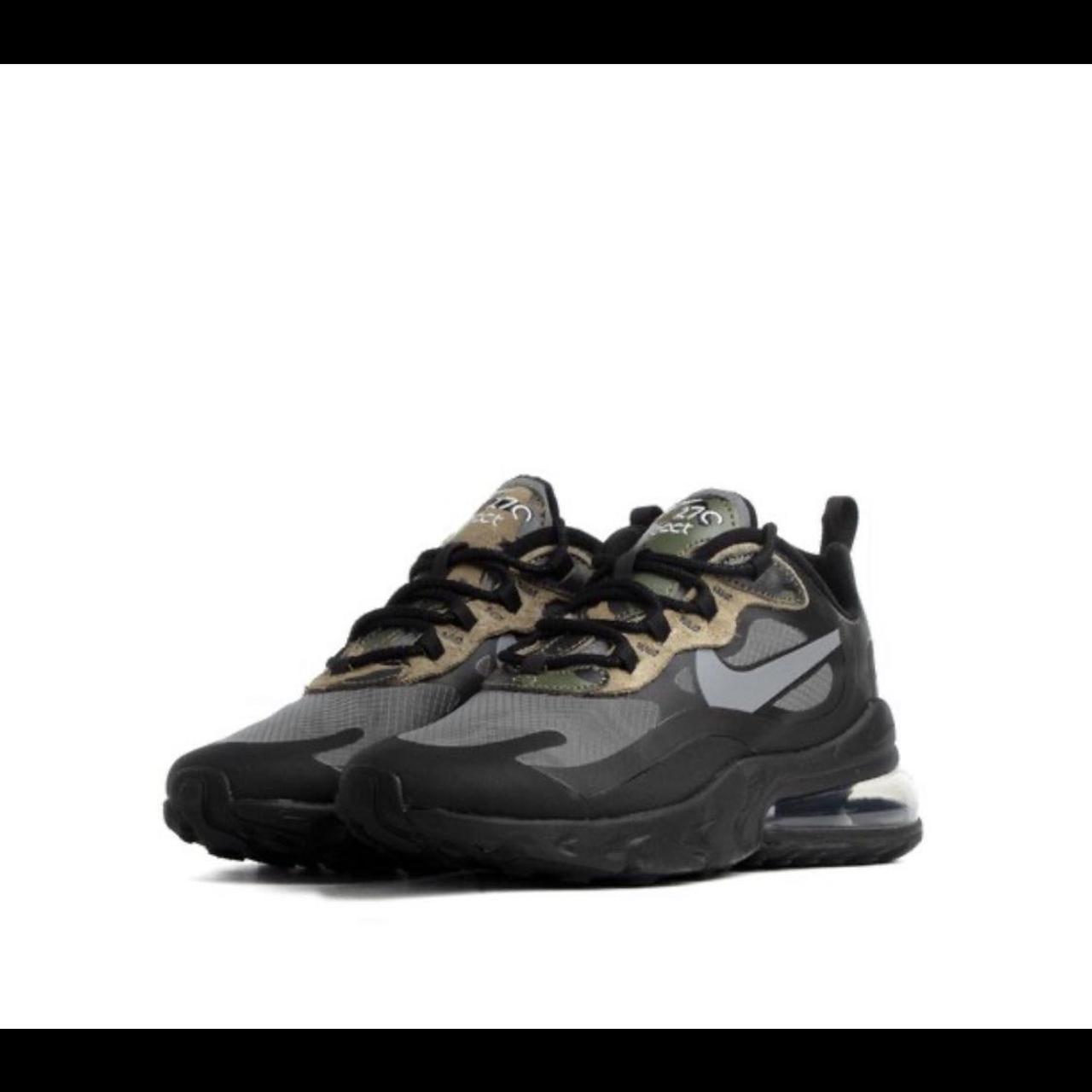 nike 270 react black green