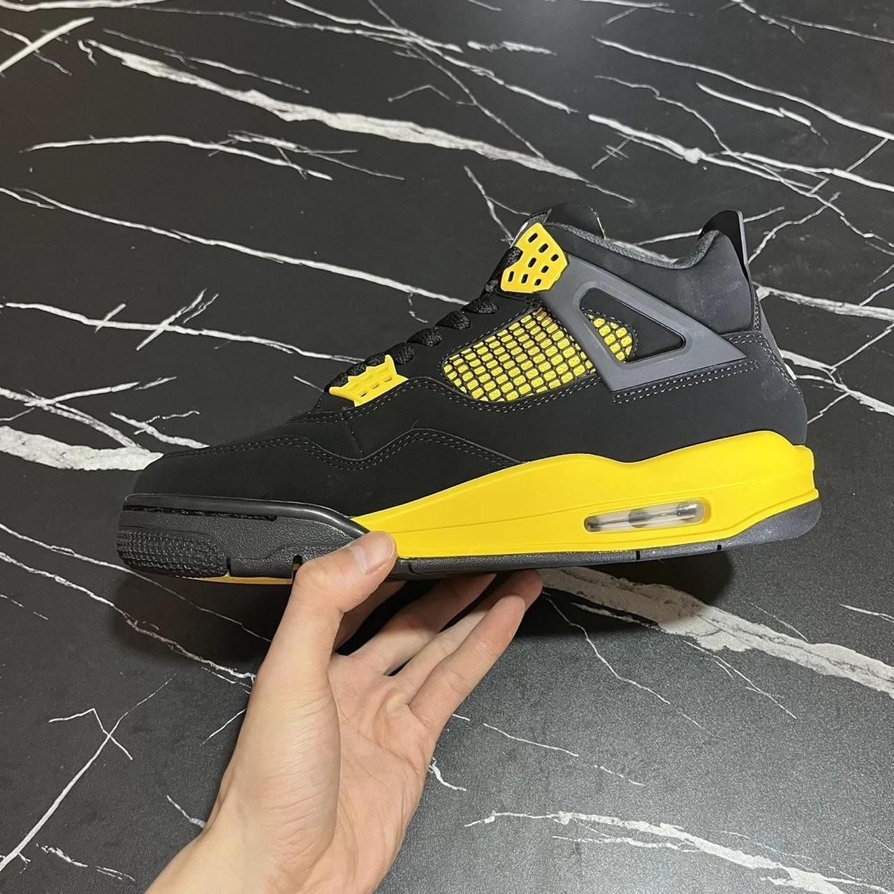 Air Jordan 4 Retro Thunder #jordan #nike#airjordan... - Depop