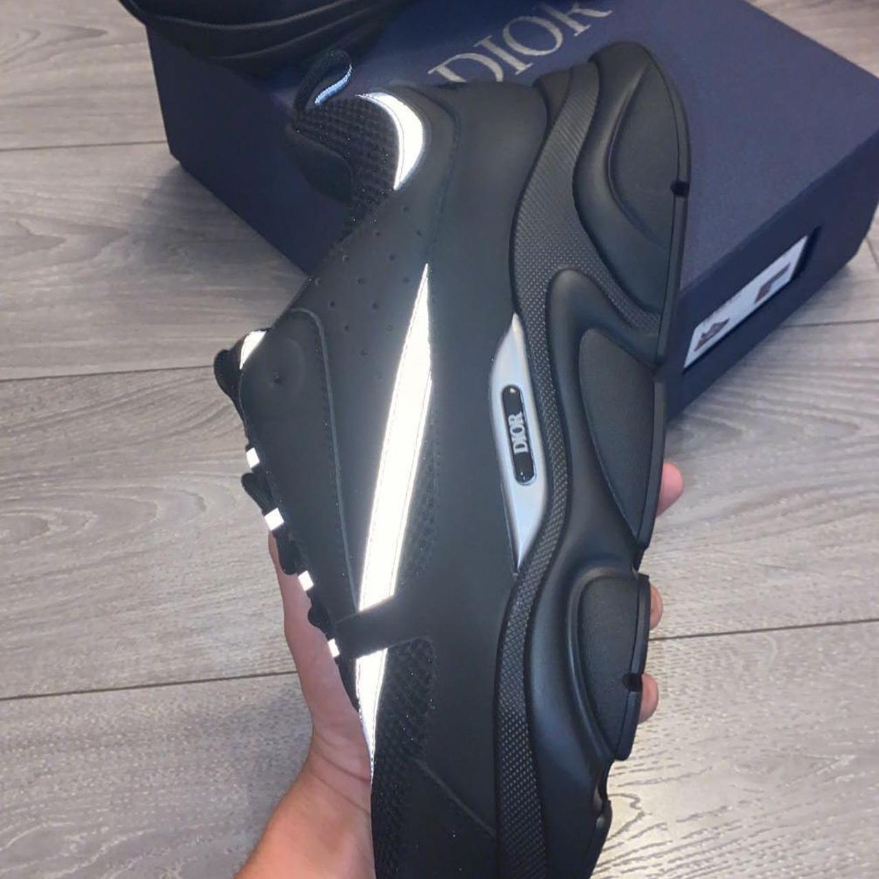 Dior trainers b22 All black Diors, perfect... Depop