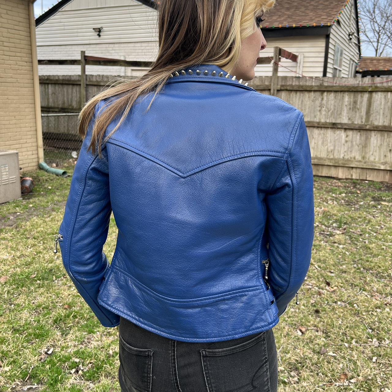 Women's Blue Jacket Depop