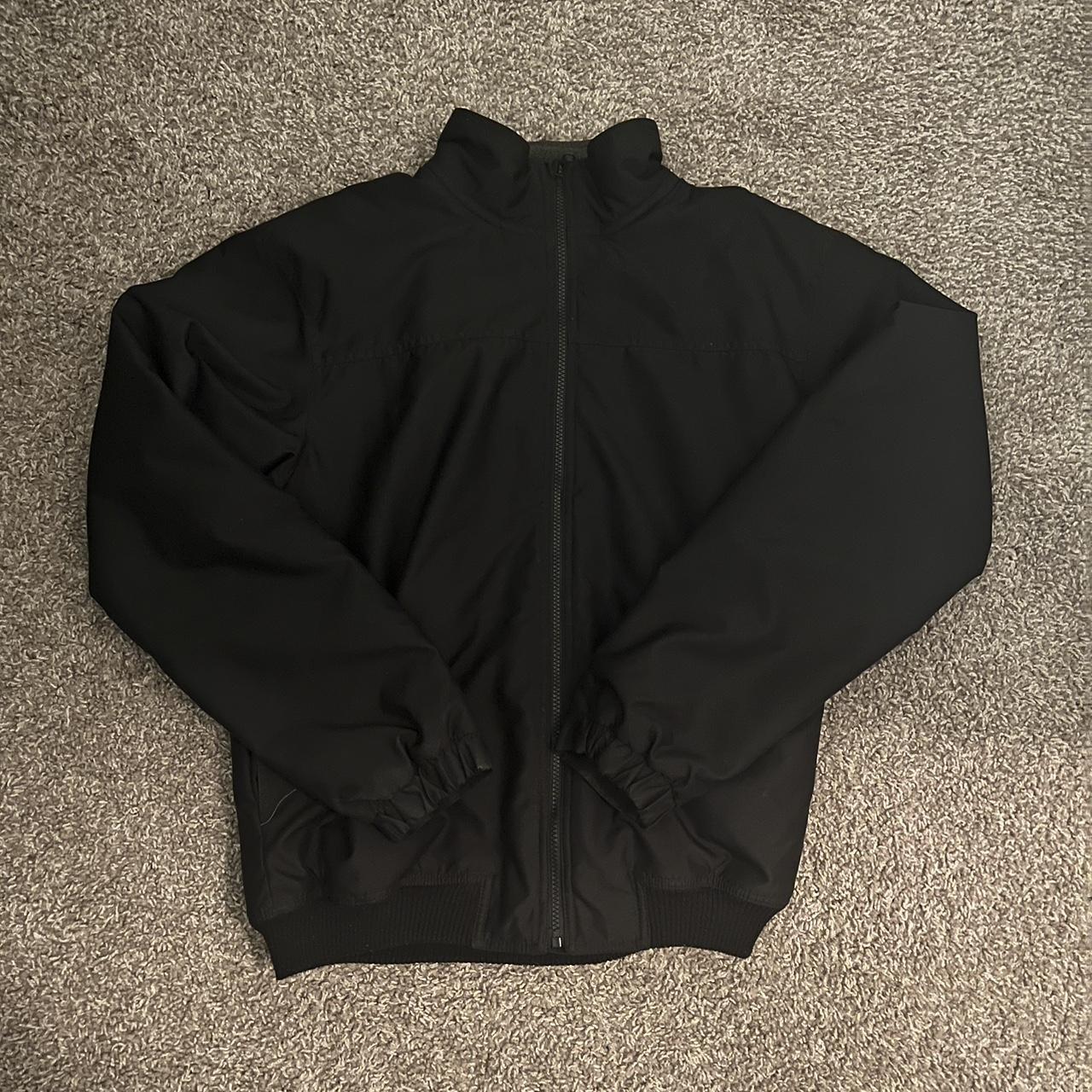 Black chaps work jacket size: medium worn once - Depop