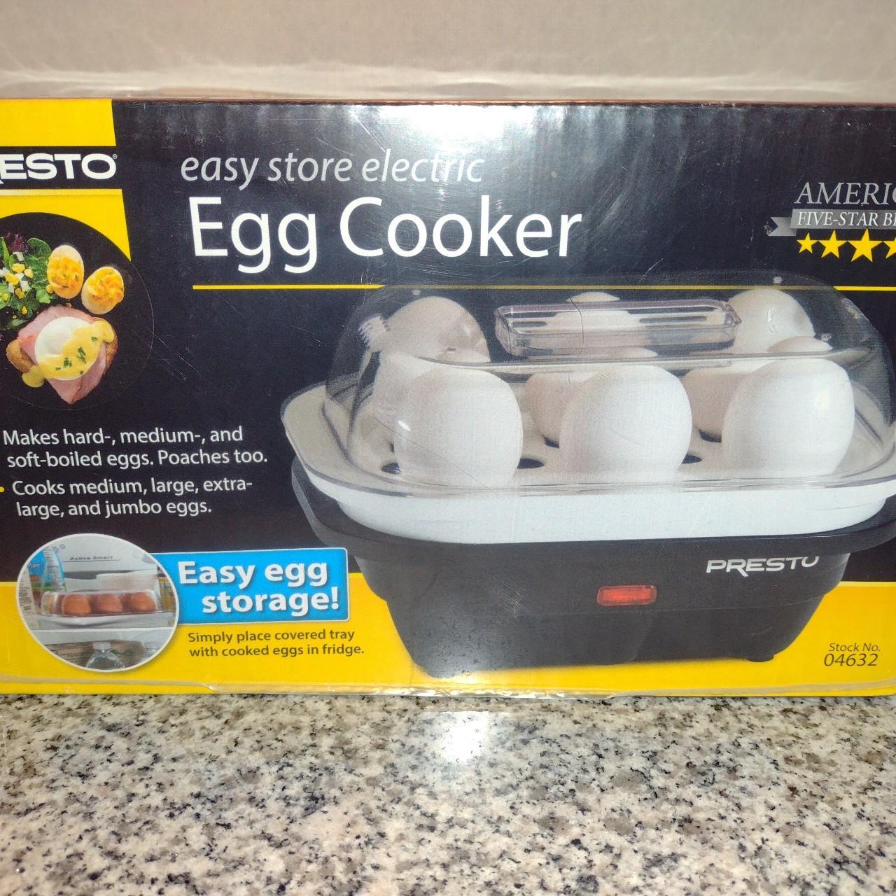 Presto Easy Store Electric 6 Egg Cooker - 04632