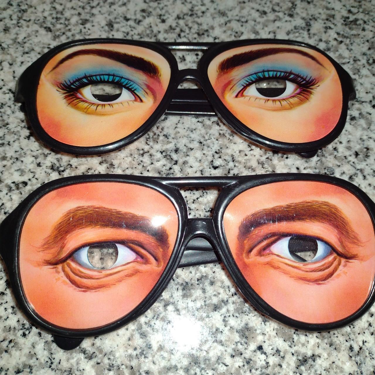 Customized Funny Eye Glasses Pair Depop