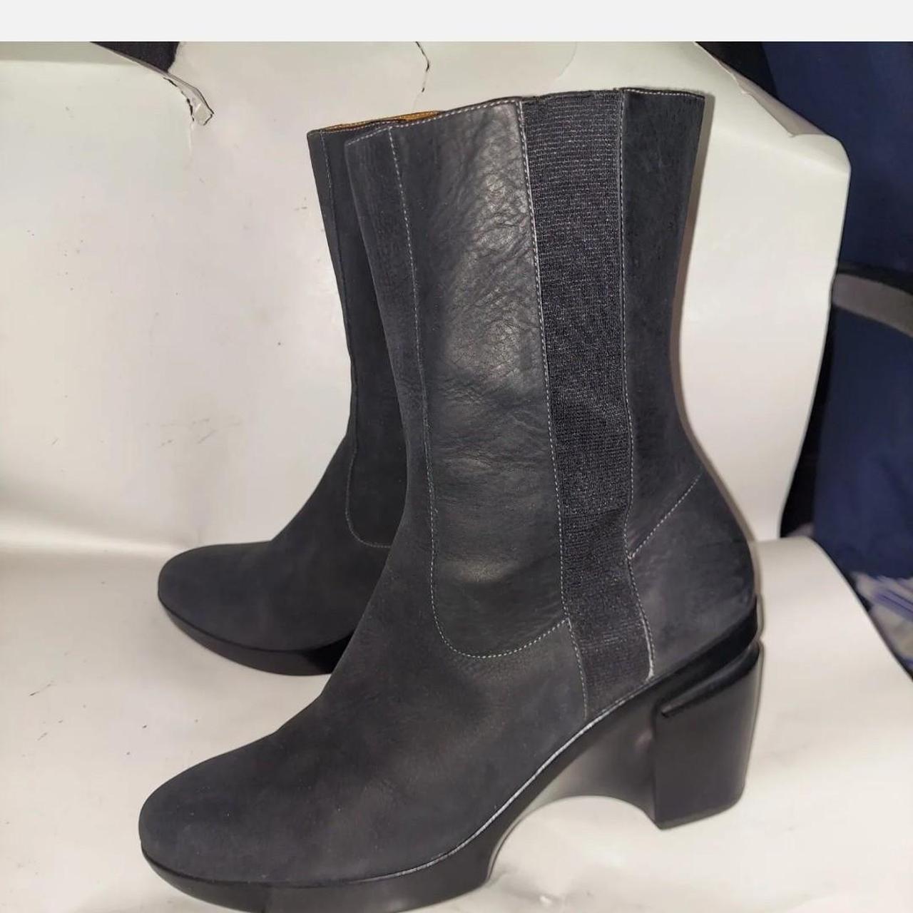 cole haan nike air wedge boots