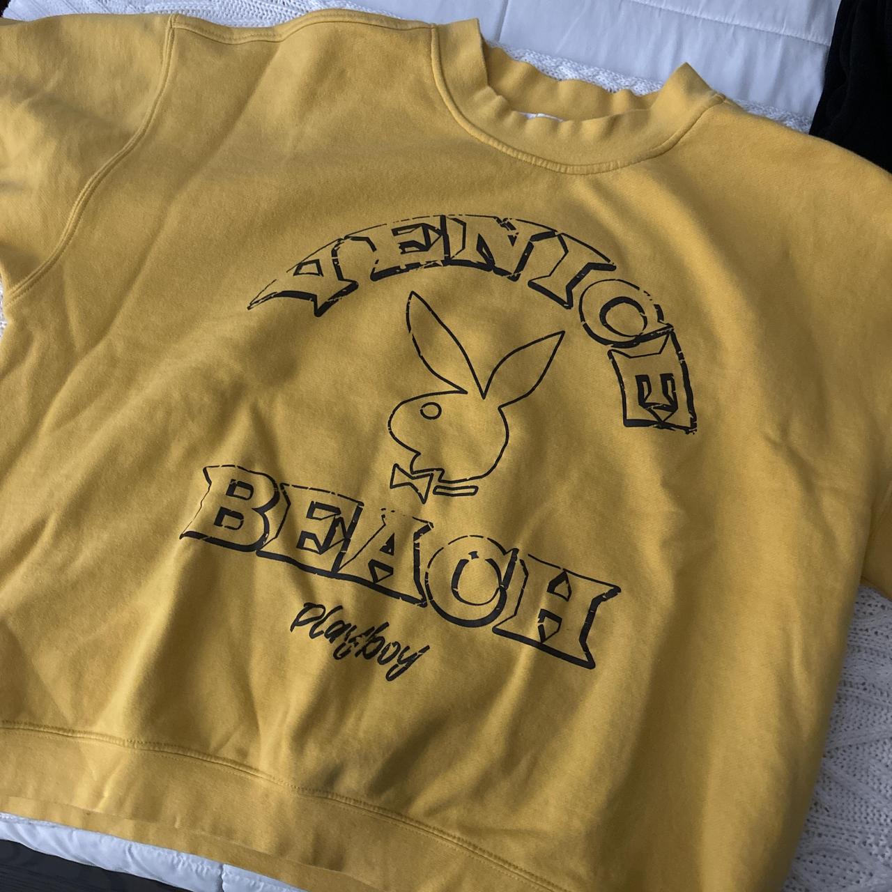 Playboy Men's Sweatshirt Yellow XL – pacsun Playboy sweatshirt XL
