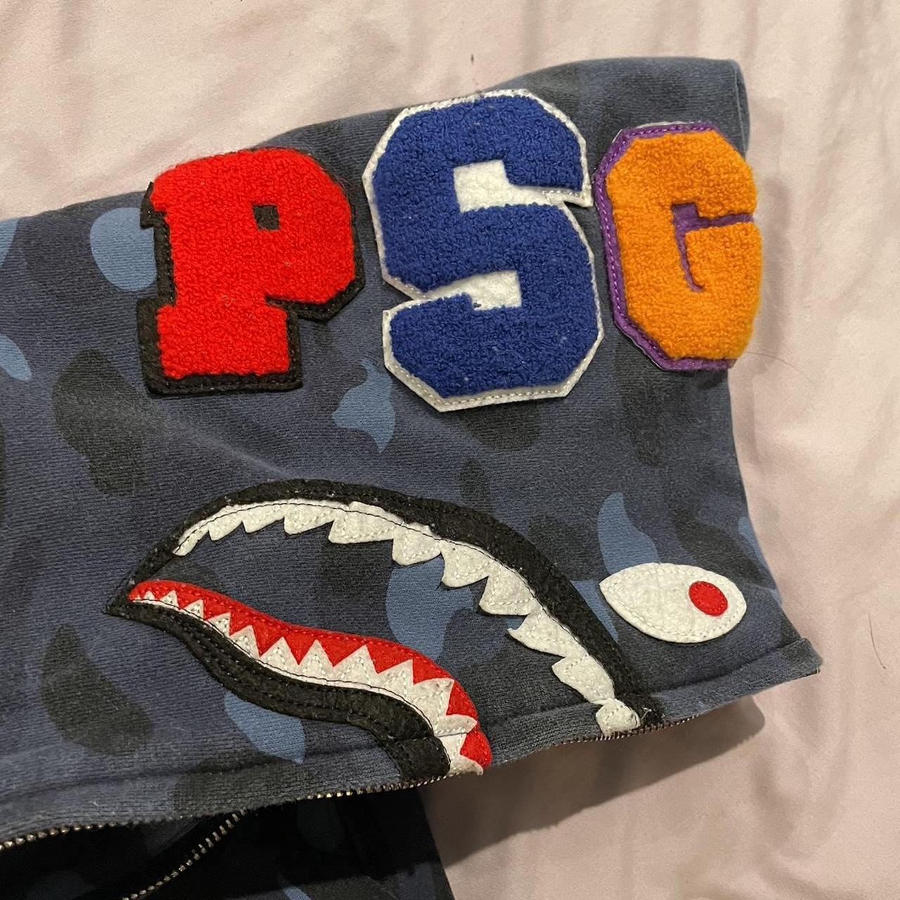 Bape shark clearance hoodie real