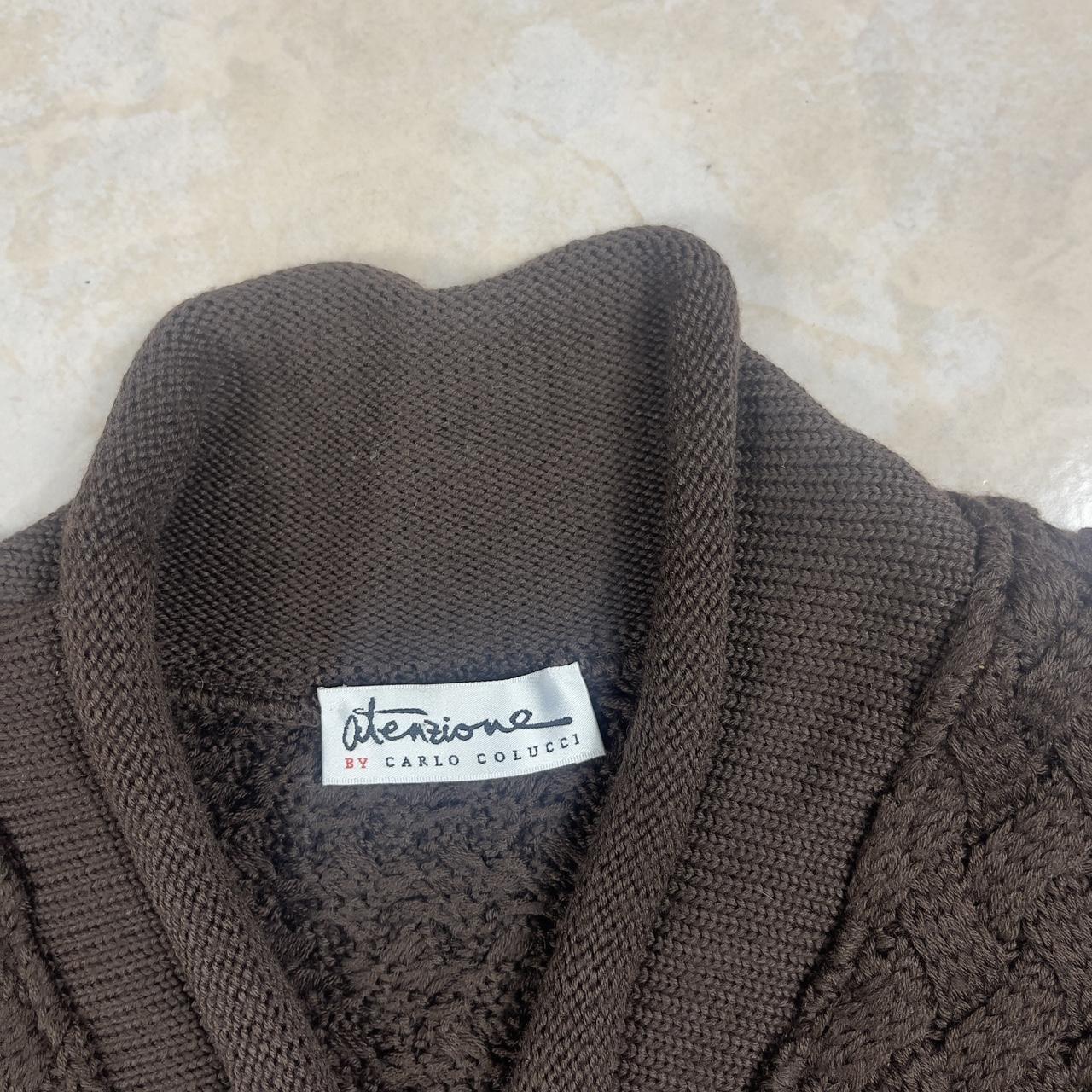 Carlo Colucci Atenzione Wool Sweater Made In Germany Depop