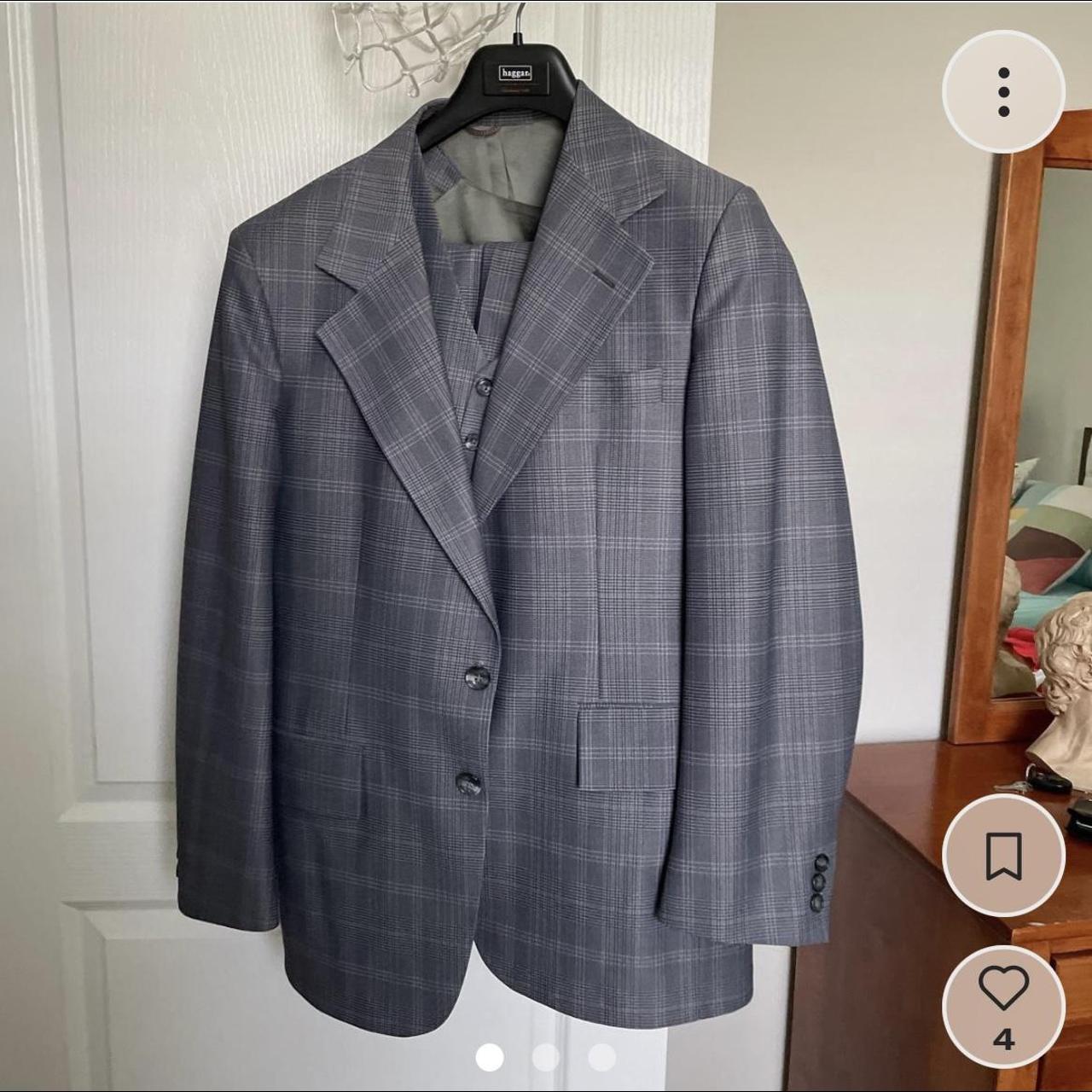 1970s Men’s 3 Piece Suit - Depop