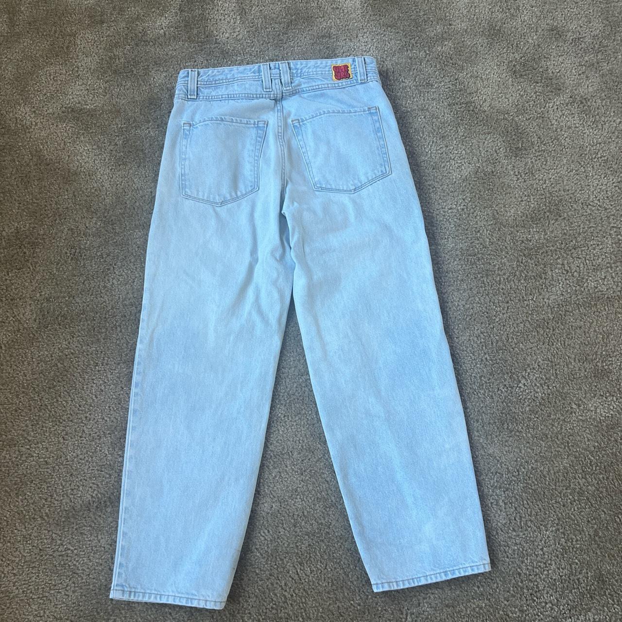 Light blue Empyre jeans 30x30 Baggy No flaws worn 3... Depop