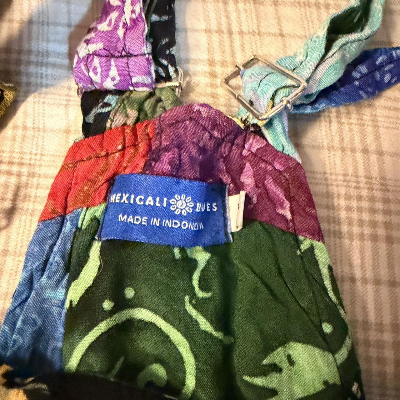 Women's Overalls - Multi - M – Colourful patchwor… - image 3