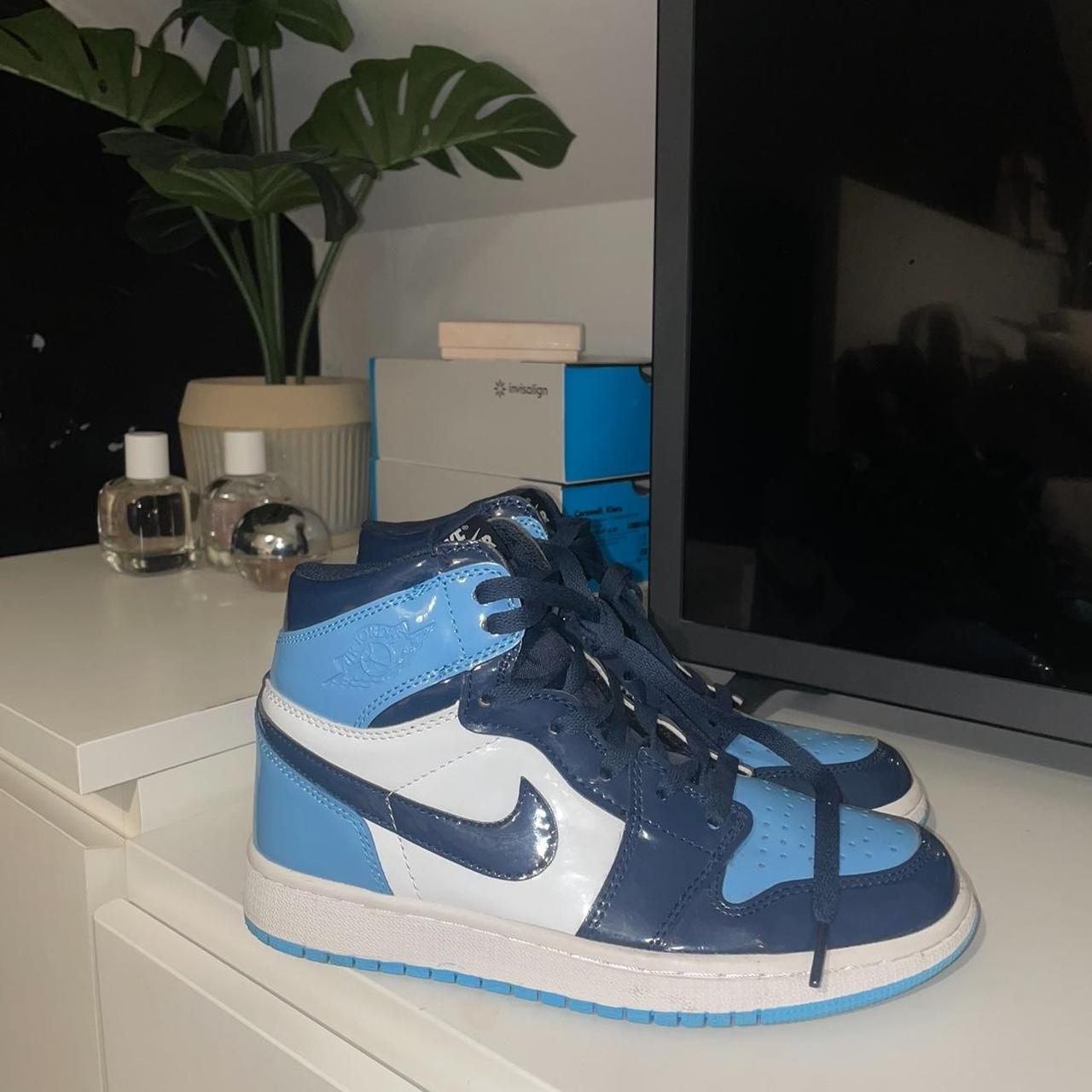 nike air jordan 1 patent blue