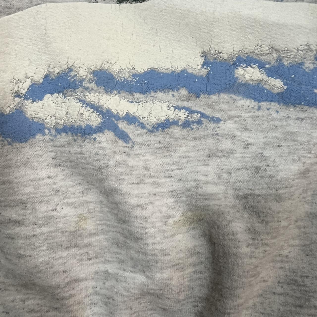 Vintage winter nature sweatshirt Size:... - Depop