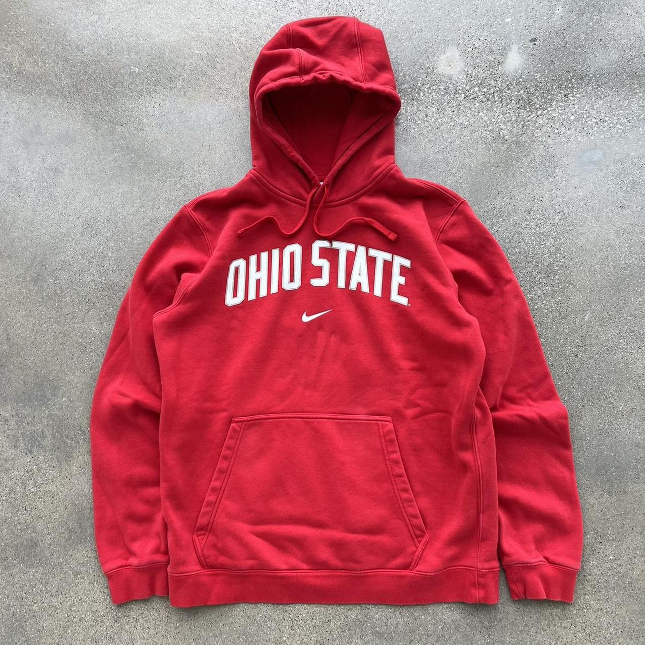 Modern Nike Ohio state center check hoodie Size:... - Depop