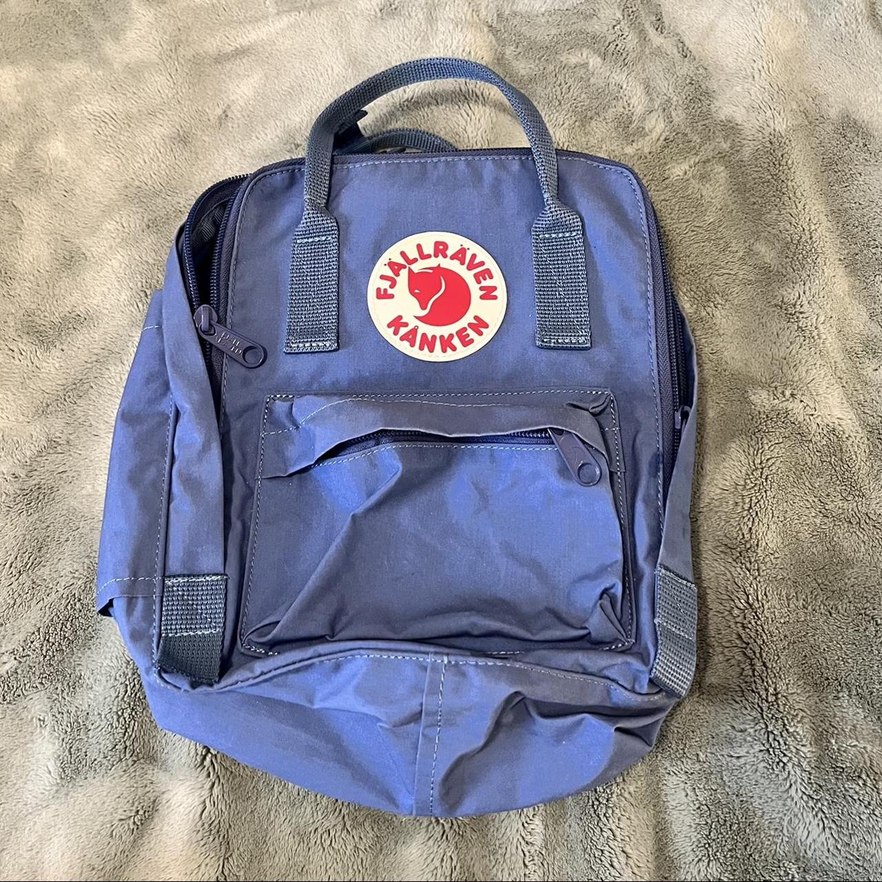 Blue FJÄLLRÄVEN KÅNKEN Mini Backpack - Depop