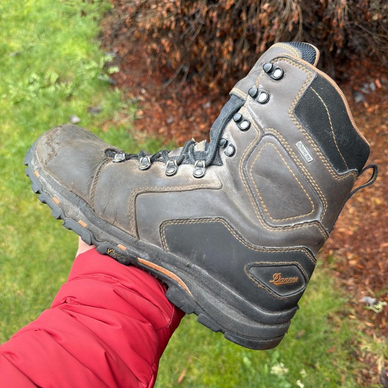 Vintage Redwing 1970s Steel Toe Logger Boots These | Depop