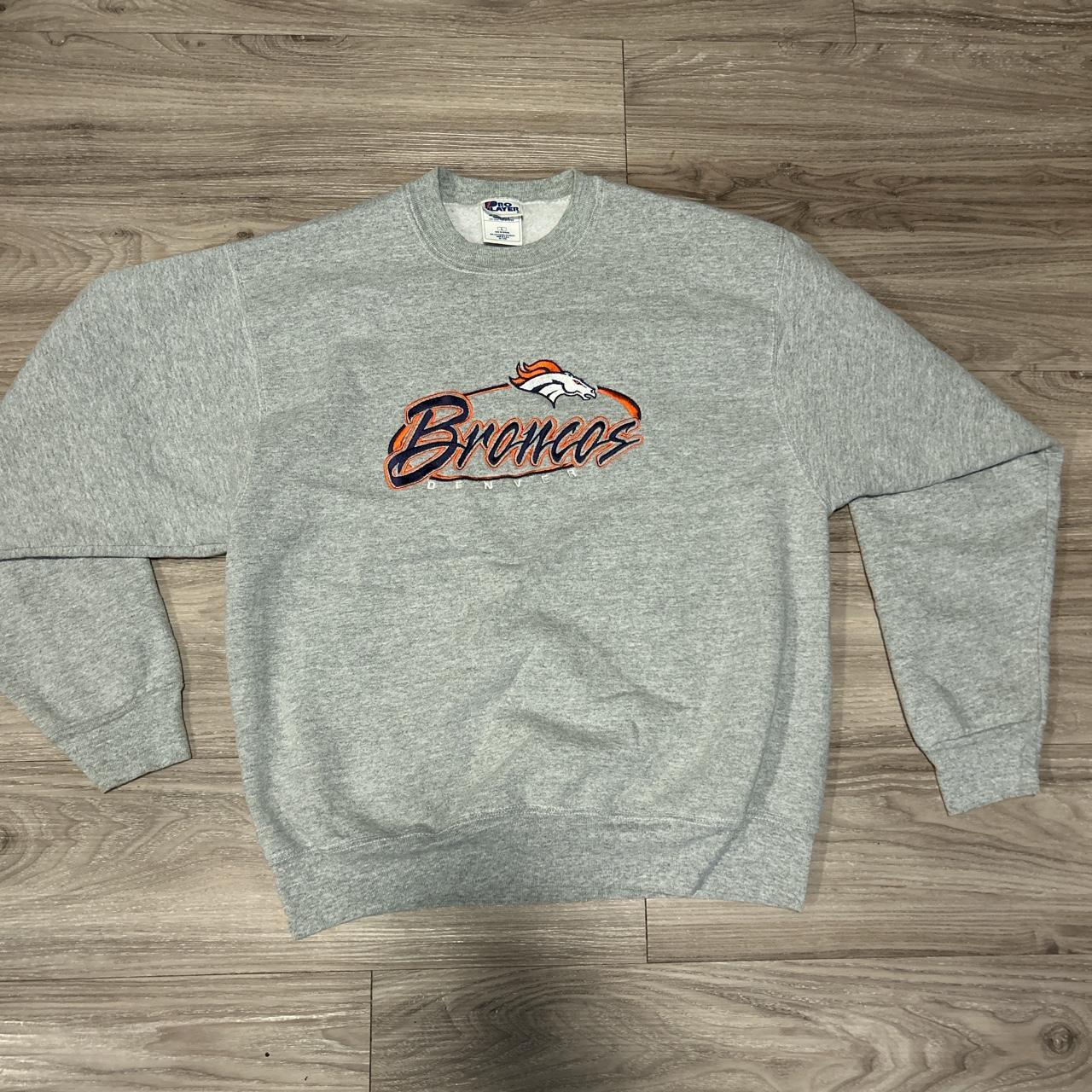 Perfect condition vintage Broncos crewneck Made in... - Depop