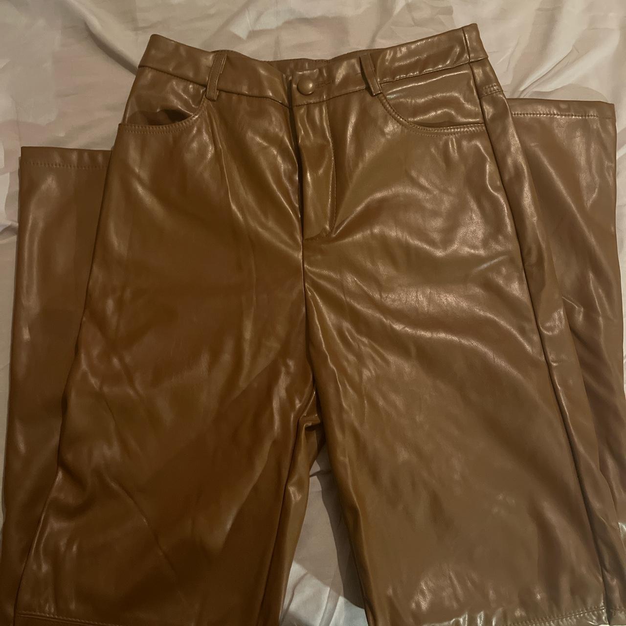 SHEIN Women's Brown Trousers Depop