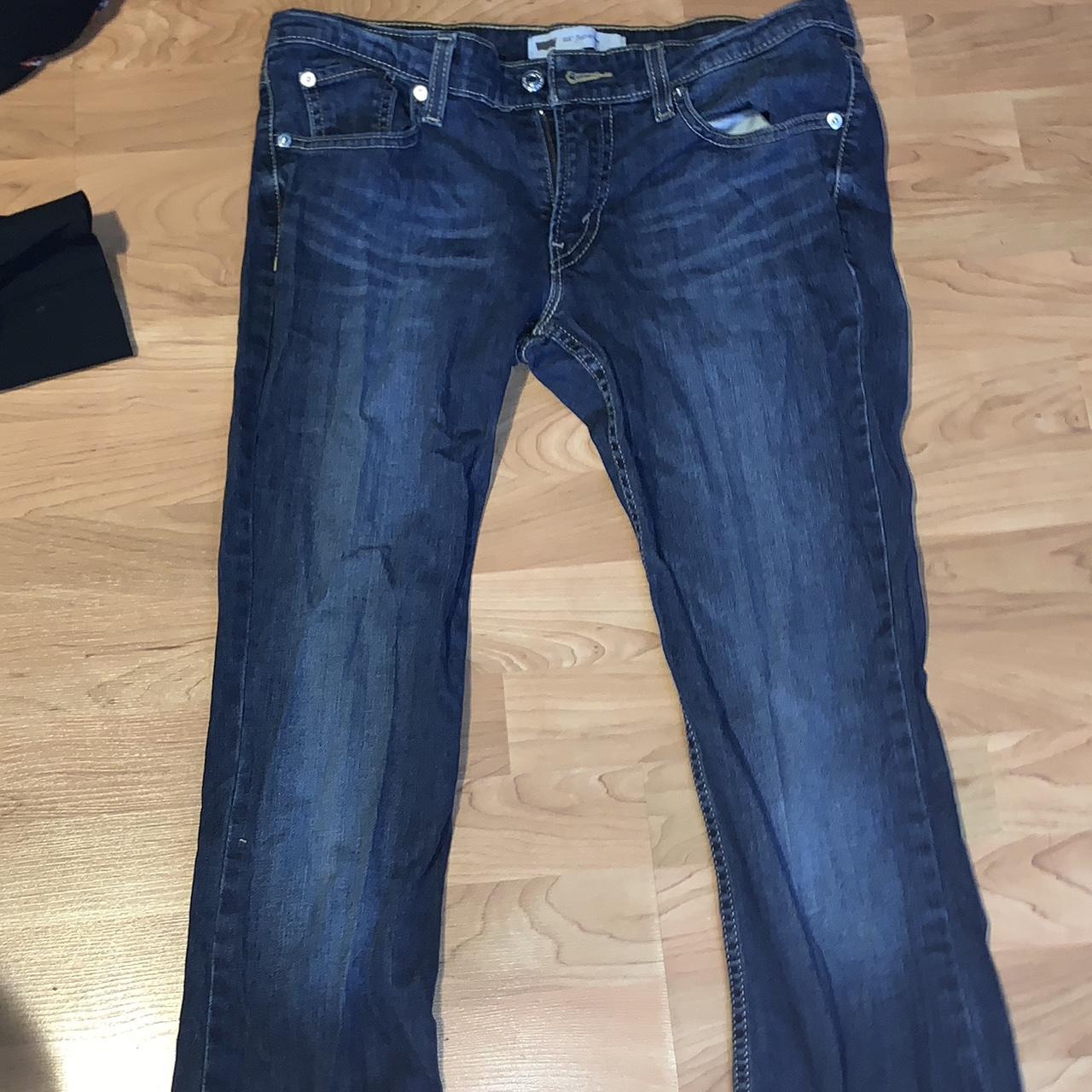 Levis 2000’s super low rise bootcut size 29 jeans - Depop