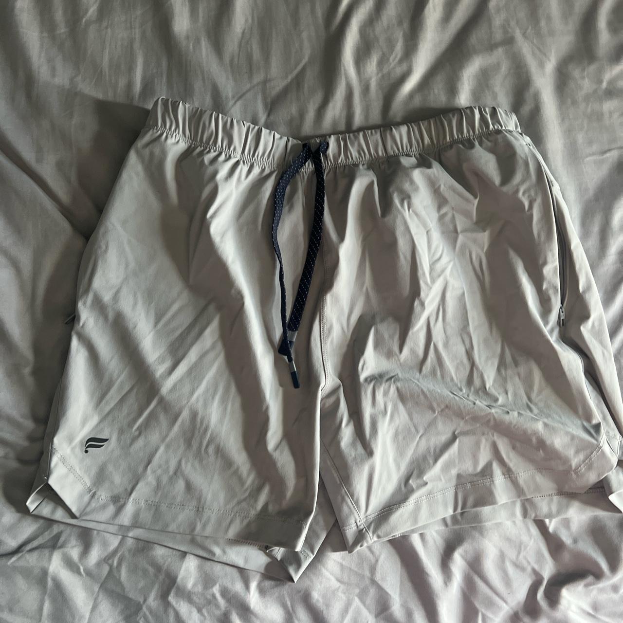 Fabletics Men's Grey Shorts Depop