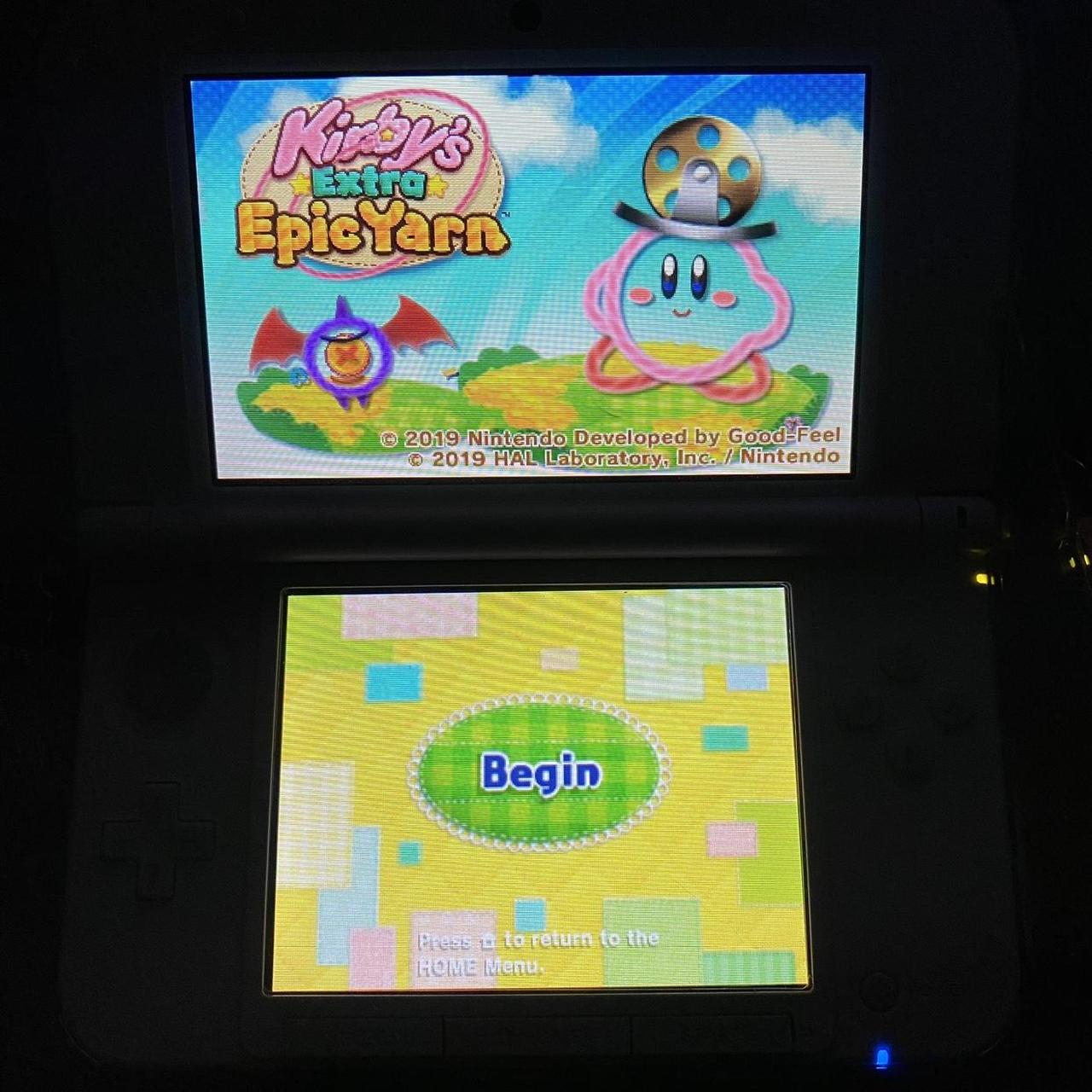 Kirby's Extra Epic Yarn for shops Nintendo 3DS (Rare DEMO Cartridge)