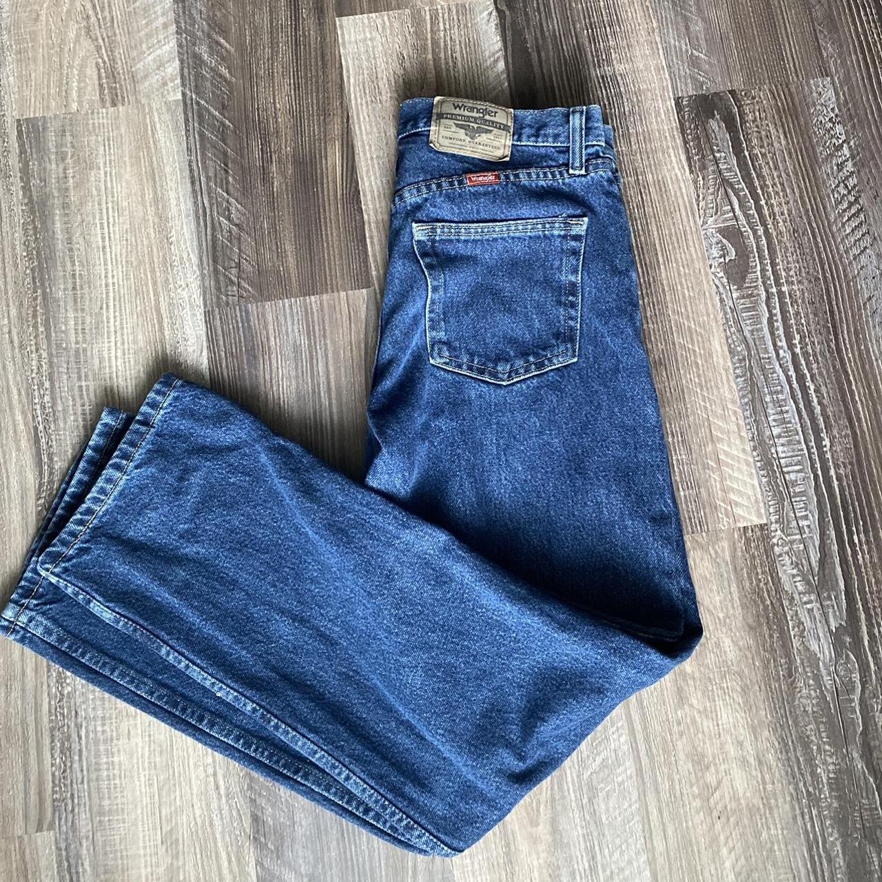 Wrangler Men S Blue Jeans Depop