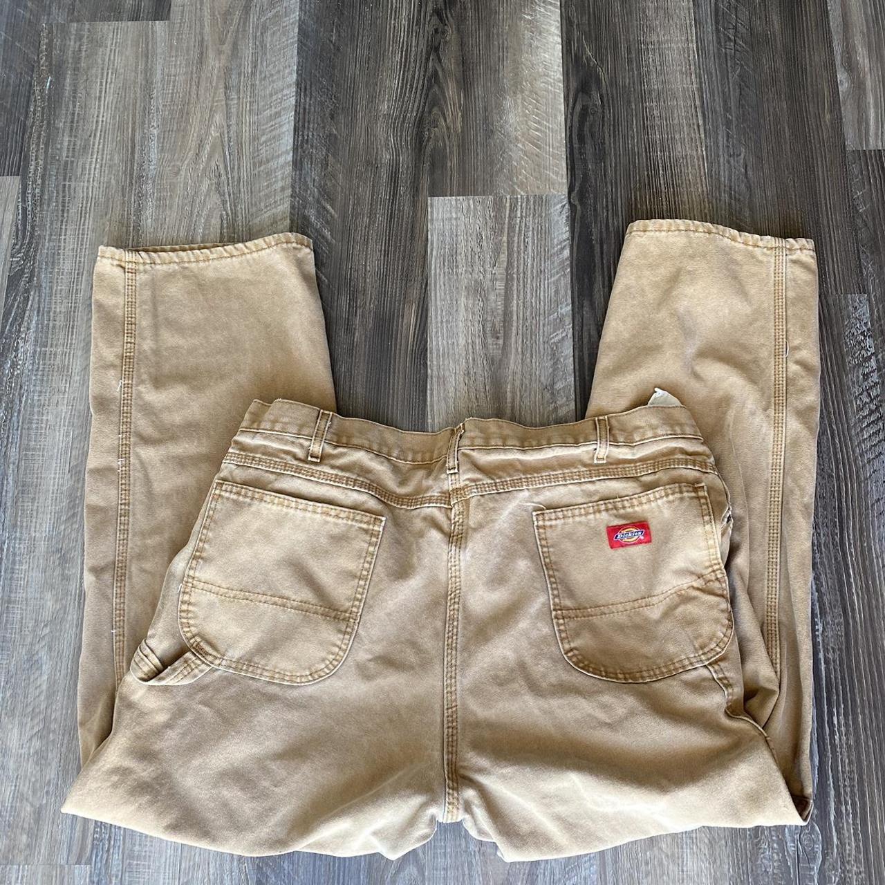 Baggy Dickies Cargo Work Pants - 40 x 30 - Color... - Depop