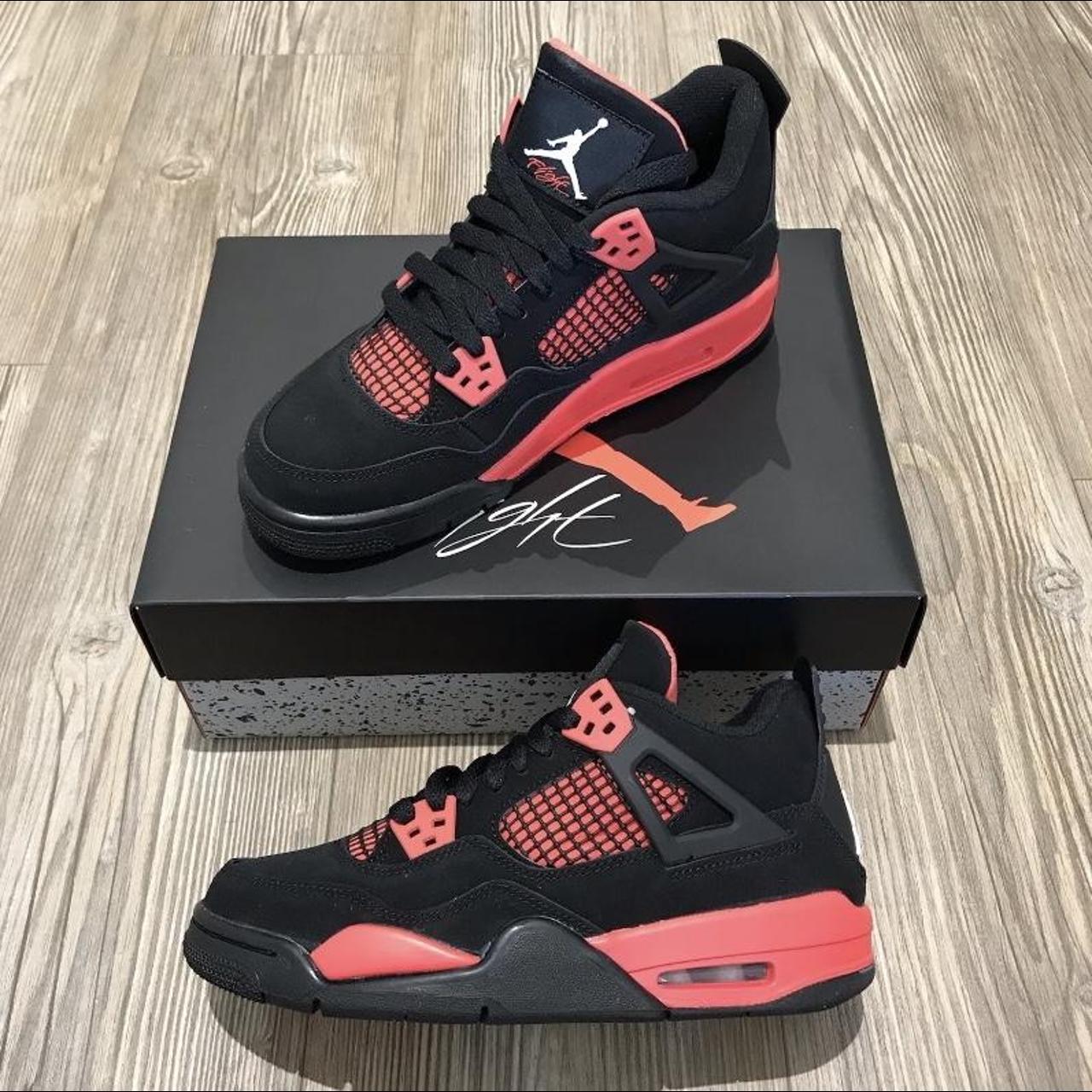 red womens jordan shoes