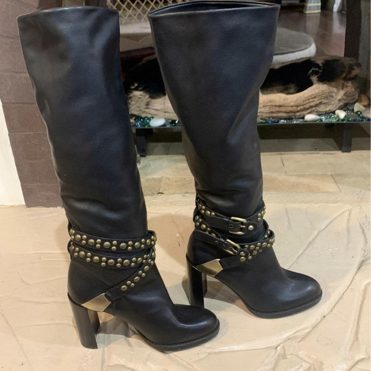 Gorgeous Stuart Weitzman Leather Boots. Brand New - Depop