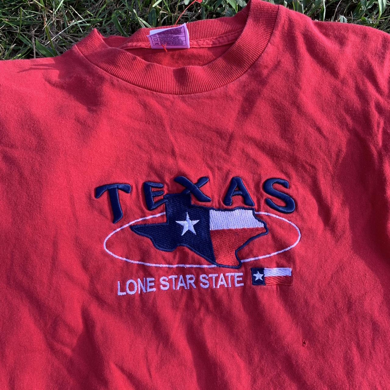 Texas Rangers Graphic T-Shirt Size: - Depop