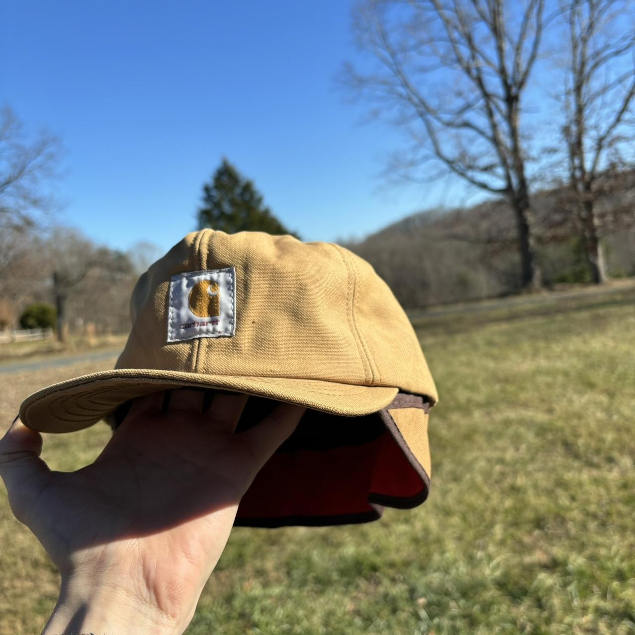 Carhartt hat store with neck flap