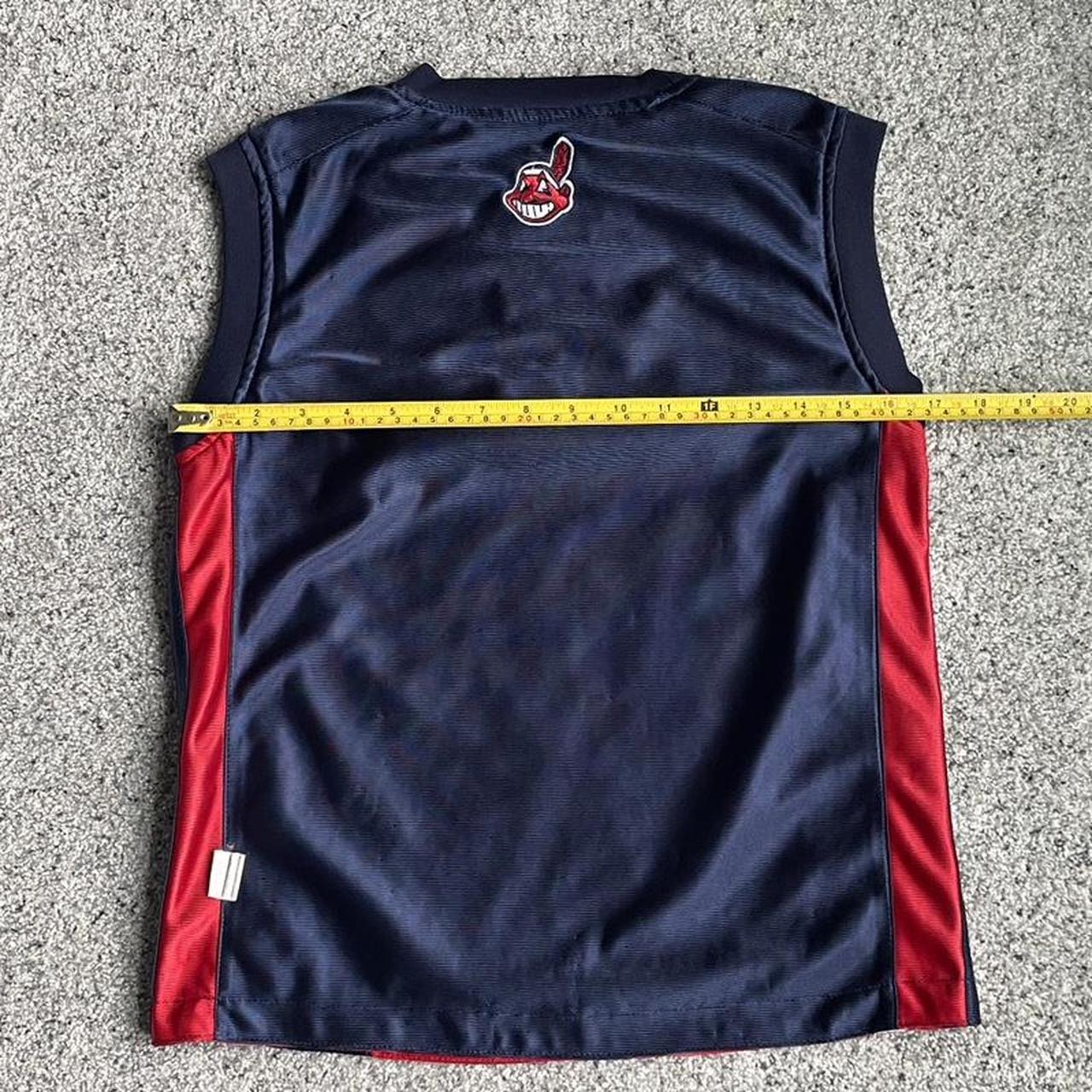 Cleveland Indians Reversible Sleeveless Warm Up Jersey Nike Team L 16-18